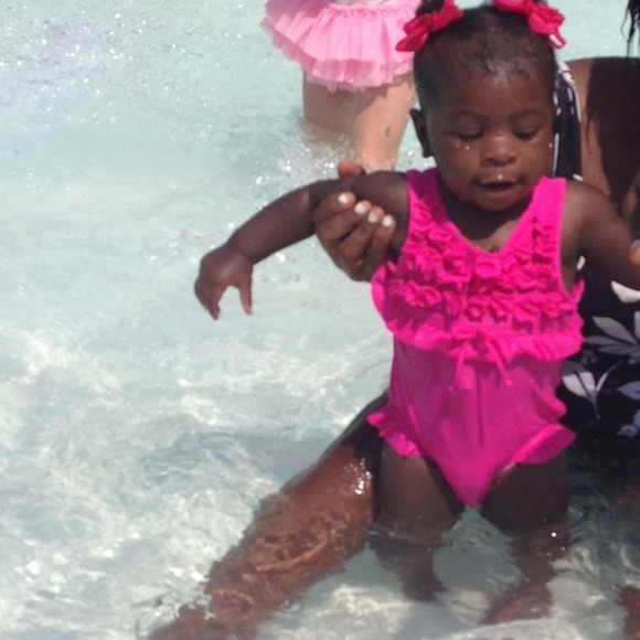 🎀Romper& swimming suit bundle🎀 - Picture 3 of 3