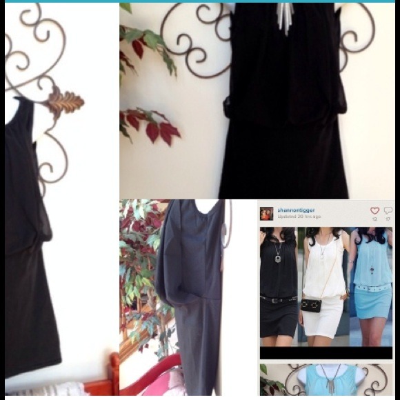 🚫SOLD🚫Black Sleeveless short dress - Picture 3 of 3