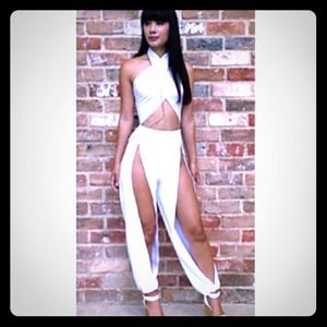 White Romper