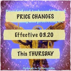 Price Change on Some Items Thursday 03.20