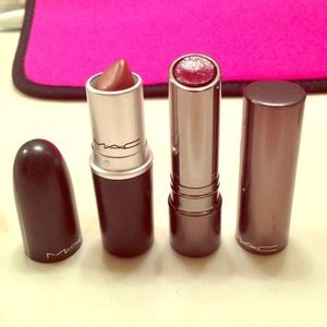Mac touch and commotion lipsticks