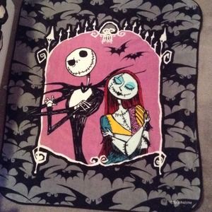 Nightmare Before Christmas Fleece Blanket