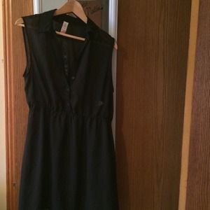 Black summer dress