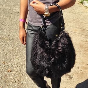 Faux Fur Bag