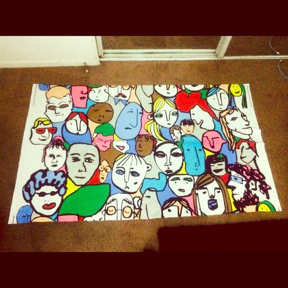 Fabric I used as a ⚡️tapestry⚡