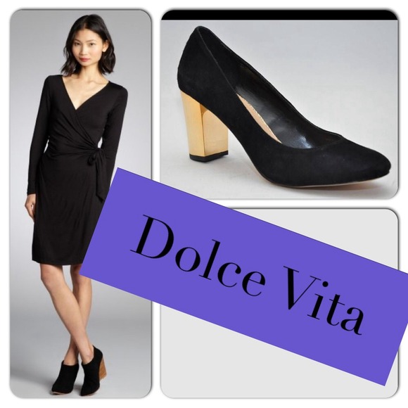 ❤️Host Pick Dolce Vita Black Suede Pumps