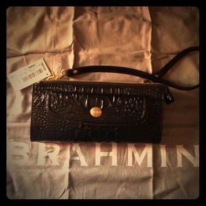 Brahmin Zipper Clutch