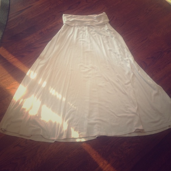 White long skirt