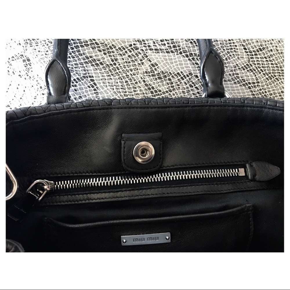 Miu Miu Nappa Cristal Handbag - Picture 4 of 4