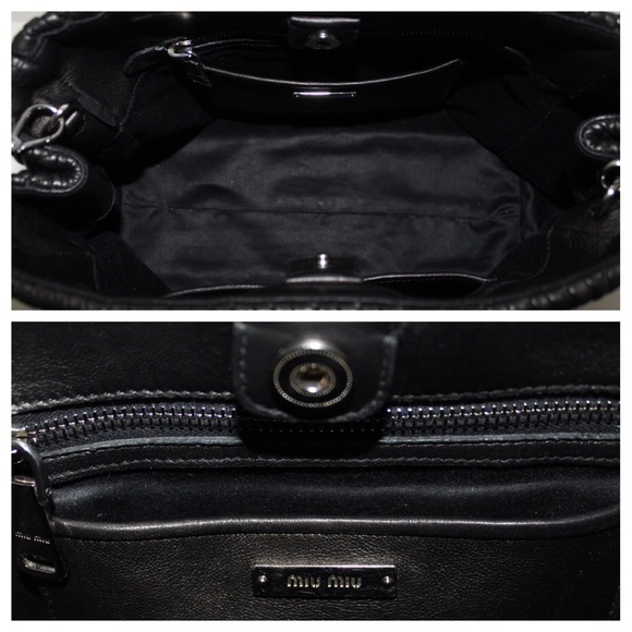 Miu Miu Nappa Cristal Handbag - Picture 2 of 4