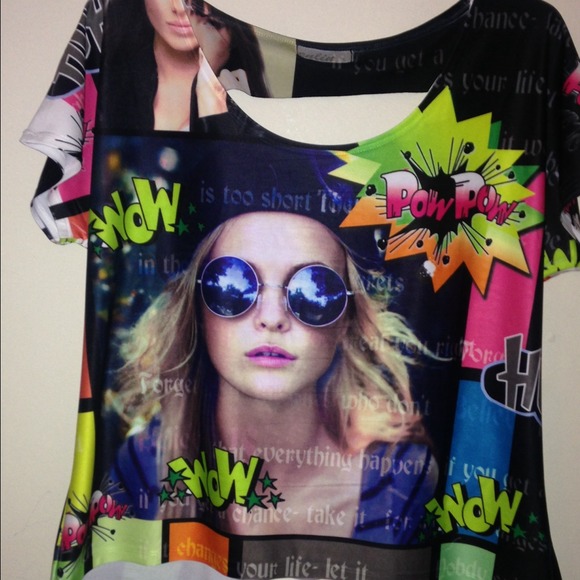 Graphic tee and leggings bundle deal - Picture 2 of 4