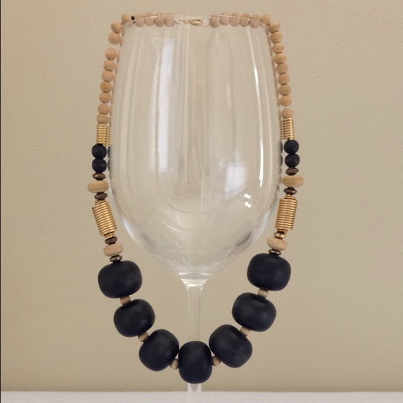 Black and Tan necklace
