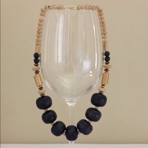 Black and Tan necklace