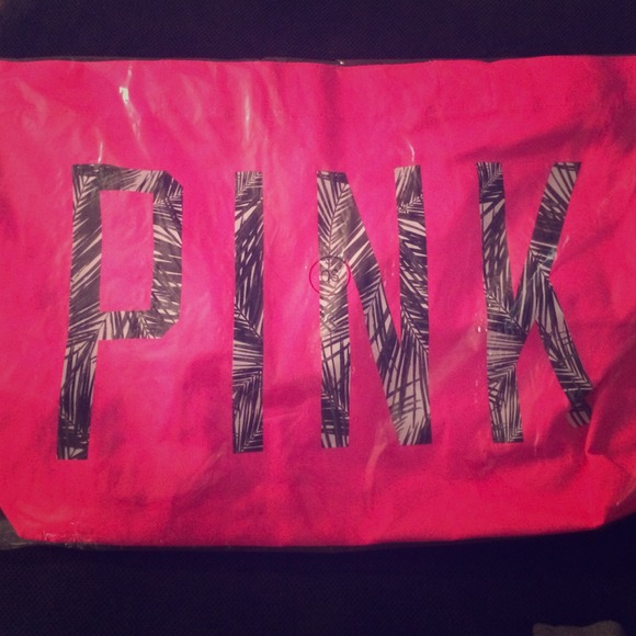 Pink tote