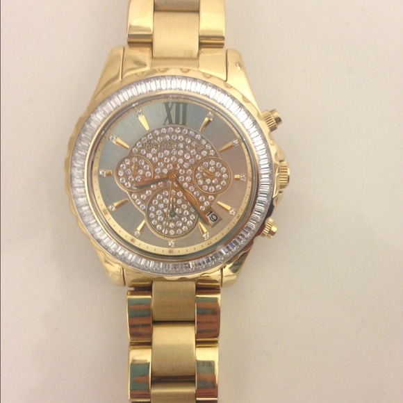 MICHAEL KORS watch with Swarovski crystals