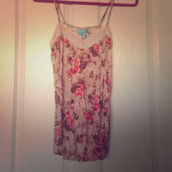 Floral top from Nordstrom