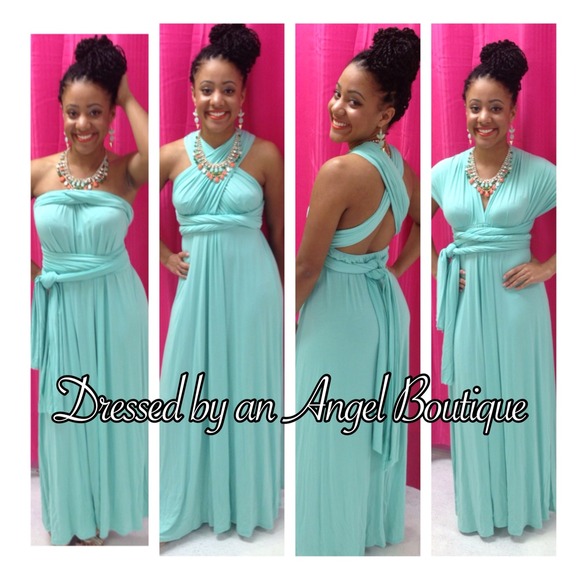 💥SOLD💥✨Mint Infinity Dress💫✨