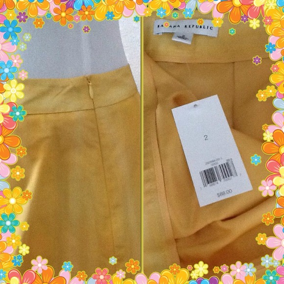 Banana Republic Silk Skirt - Picture 3 of 4