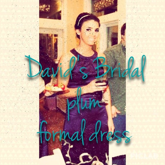 Sz. 4 David's Bridal formal dress