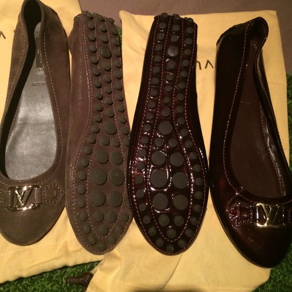 100% authentic LV patent leather ballet flats - Picture 4 of 4