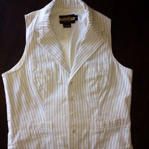 Ralph Lauren Rugby pinstripe vest