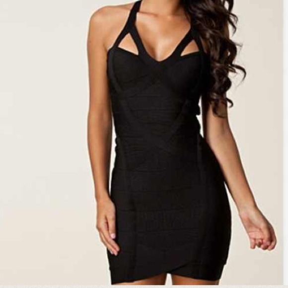 Bebe black dress