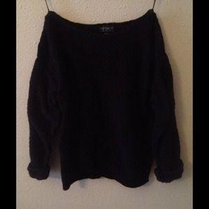 Black Topshop sweater, new condition
