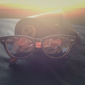 Authentic Ray-Bans with case