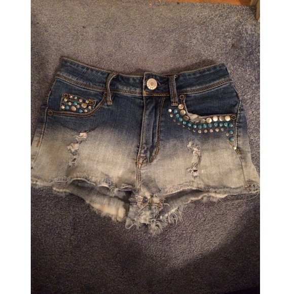 PacSun Denim - Kendall & Kylie Embellished Shorts
