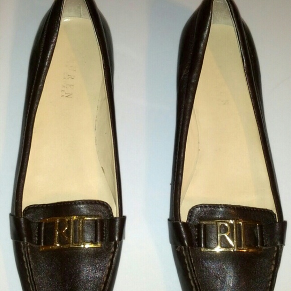 Ralph Lauren Chocolate Flats