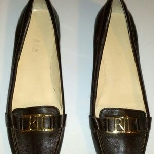 Ralph Lauren Chocolate Flats
