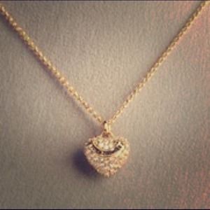 Juicy Couture Gold Heart Necklace! 💛