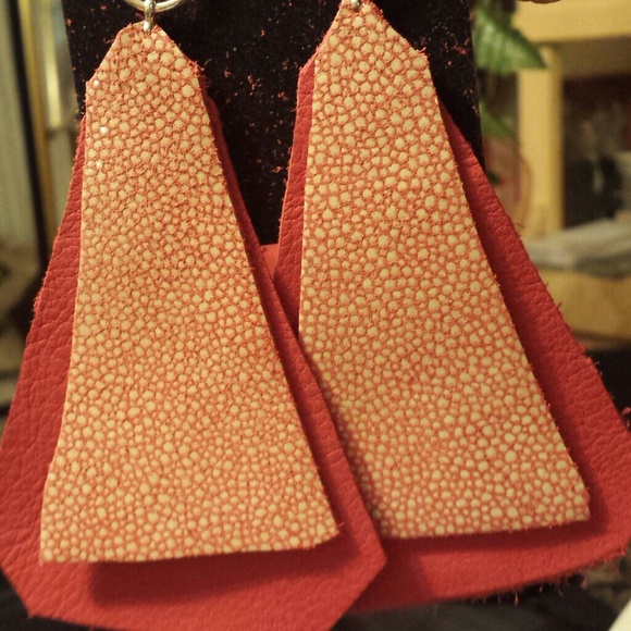 Leather Earrings