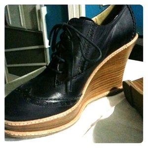 Funky black platform Oxford's!! So awesome!