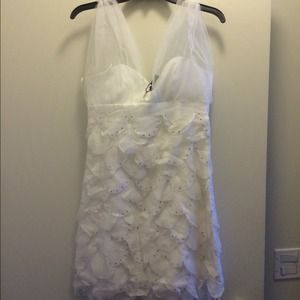 A.B.S. By Allen Schwartz silk chiffon dress