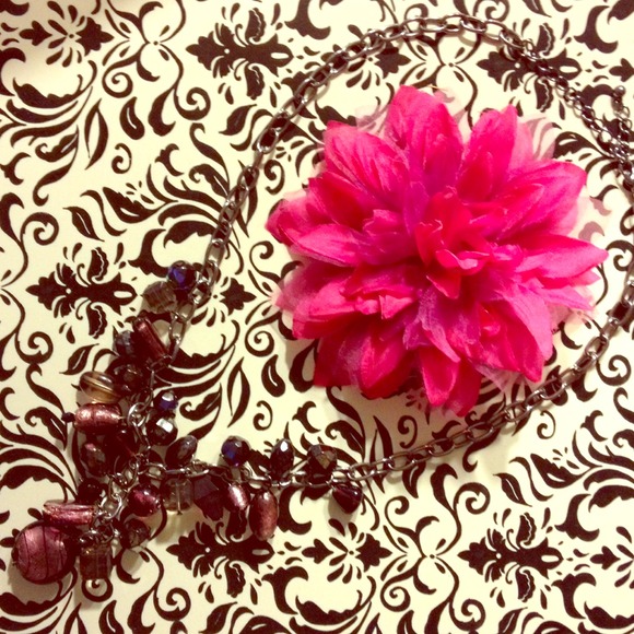 Amethyst/purple Necklace