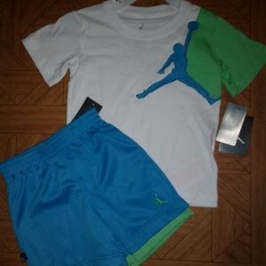 NWT Jordan boys short set