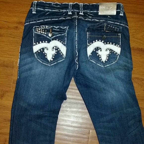 Rich Kids Denim Jeans. 31/32 - Picture 3 of 4