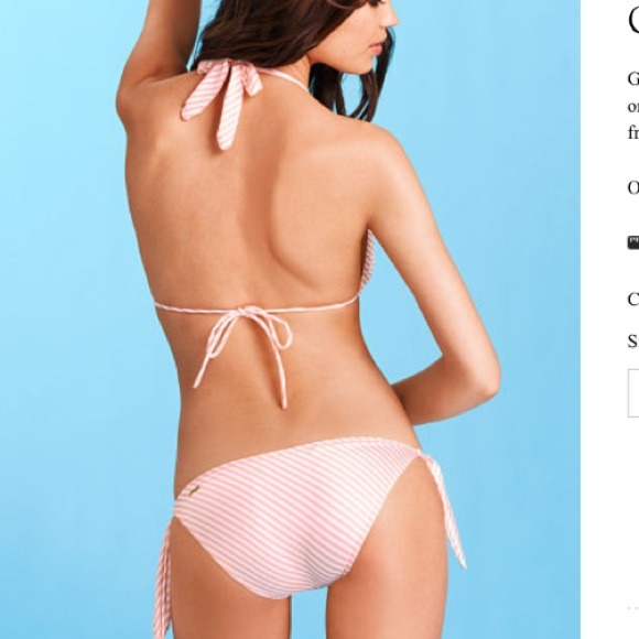 👙Very Sexy Chain Triangle top/Bottom M - Picture 3 of 4