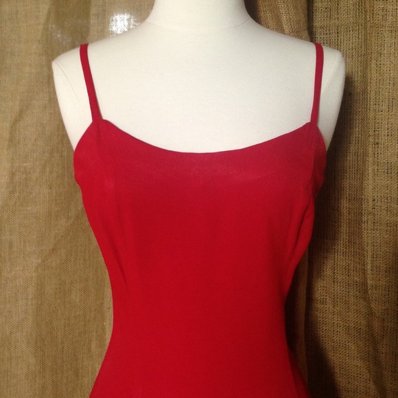 Jessica McClintock Fire Engine Red - Picture 2 of 4