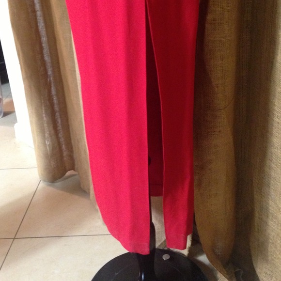 Jessica McClintock Fire Engine Red - Picture 3 of 4