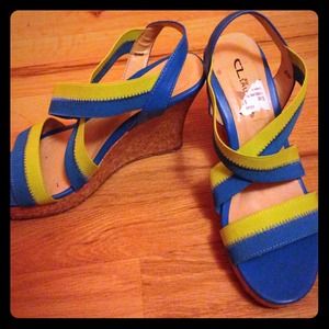 Brand new colored wedges