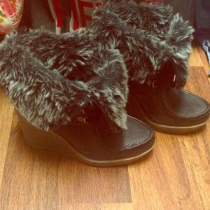 Furry wedges