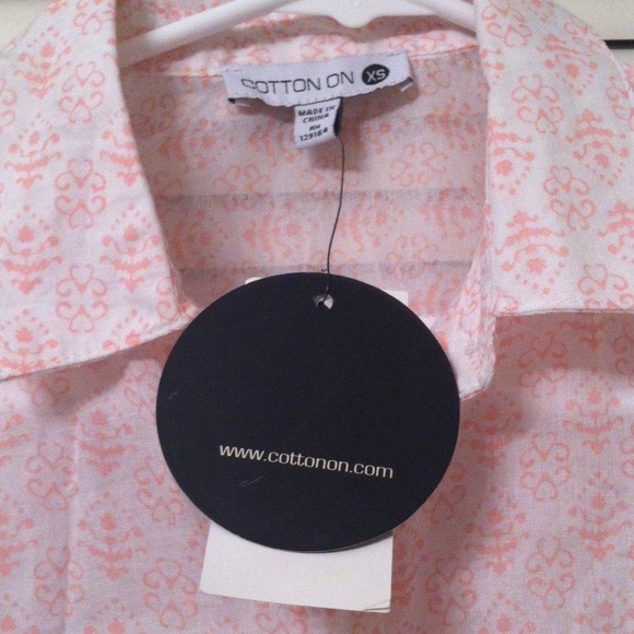 Pink and white cotton on shirt - Picture 2 of 3