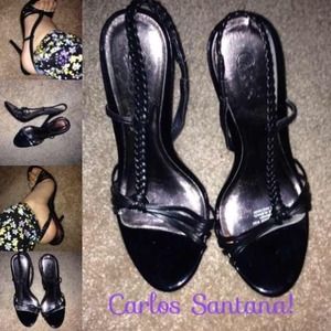 Carlos Santana Heels👠Black