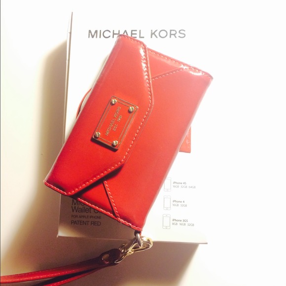 Michael kors iphone 4/4s case and wallet