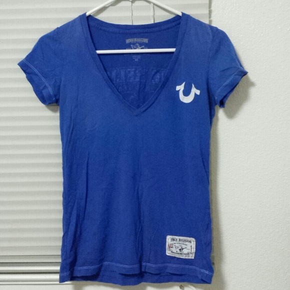 True Religion Royal Blue t-shirt