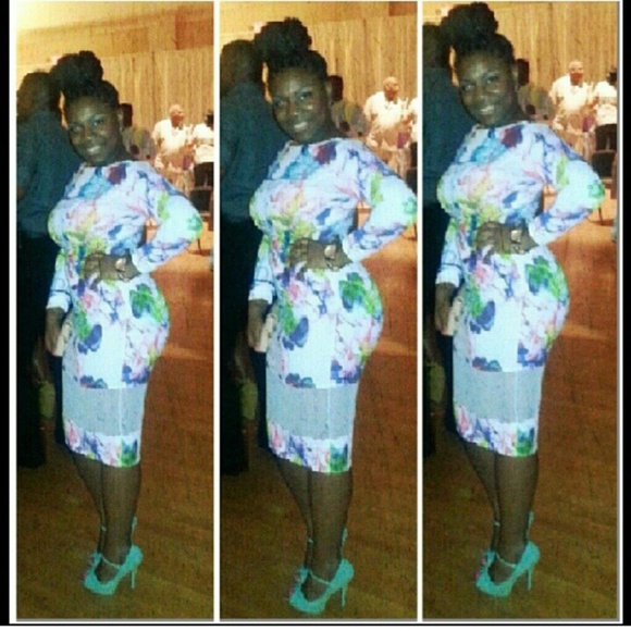 All White w/ Splashes of COLOR!!!
