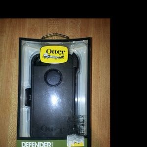 Otter box iPhone case with clip