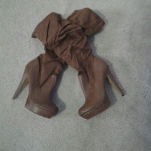 Michael antonio suede brown boots